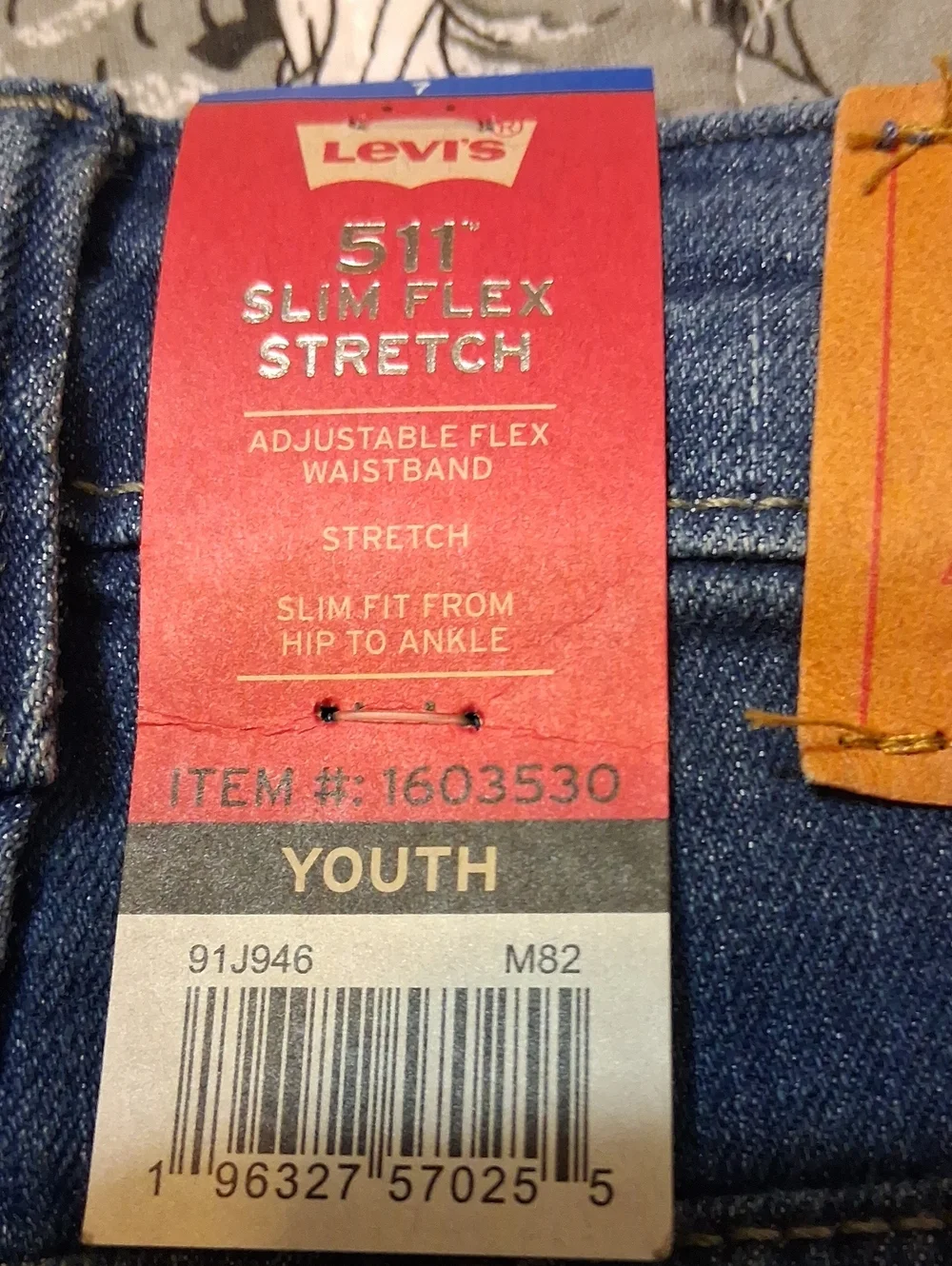 Levi's 511 Slim Flex Stretch Jeans